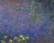 克劳德 莫奈 : Morning-right-center detail